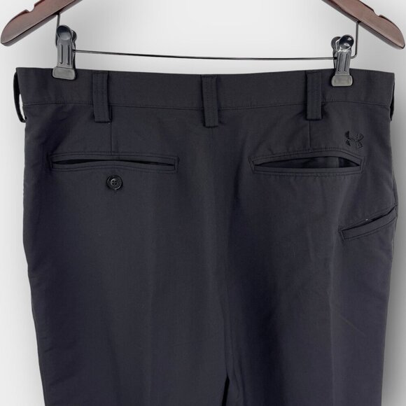 Under Armour Match 34x32 Golf Pants Storm Stretch Navy Mens UA 1236337 - Picture 5 of 10